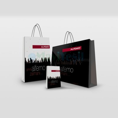 Dekorasyon Karton Çanta